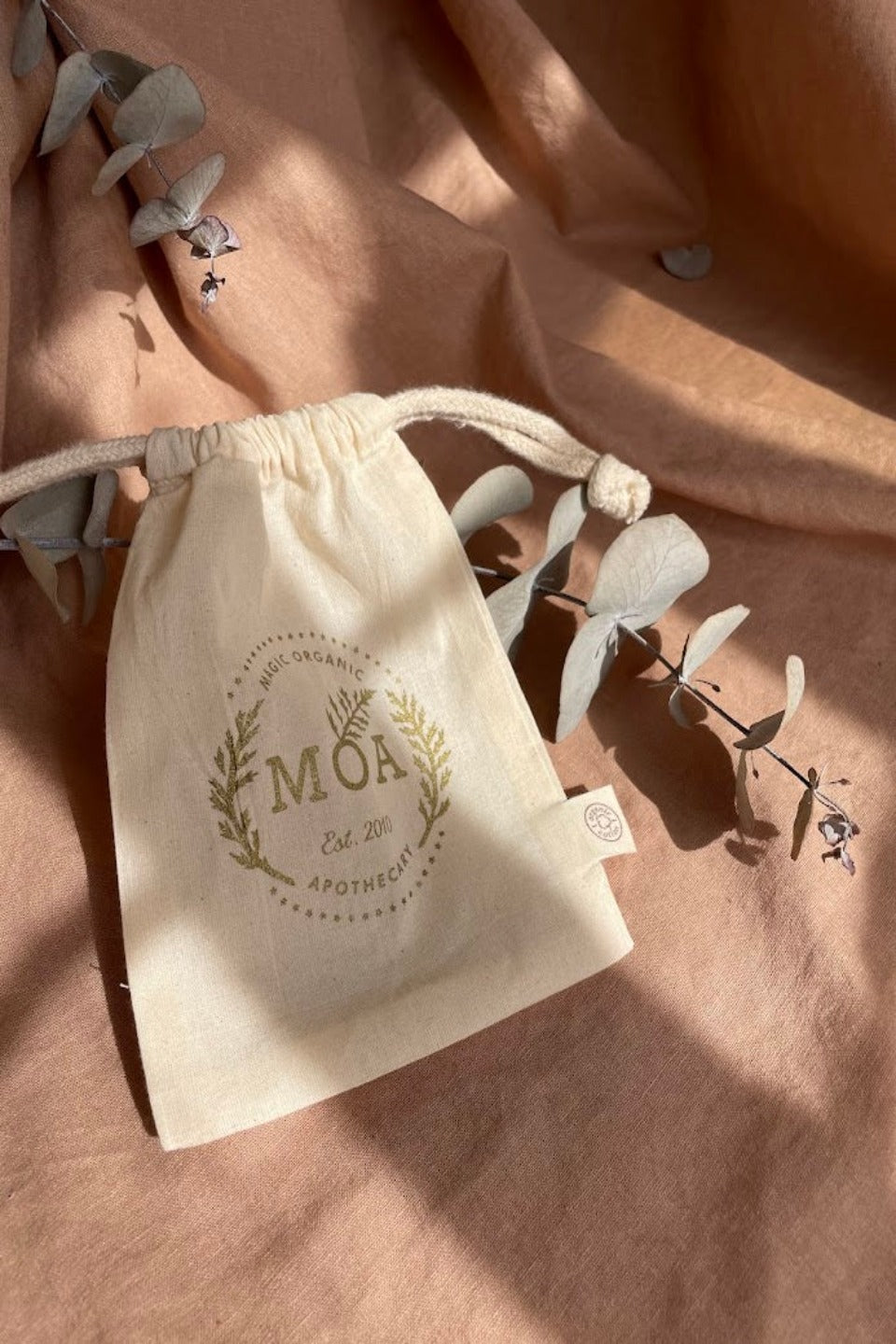 Organic cotton small gift bag