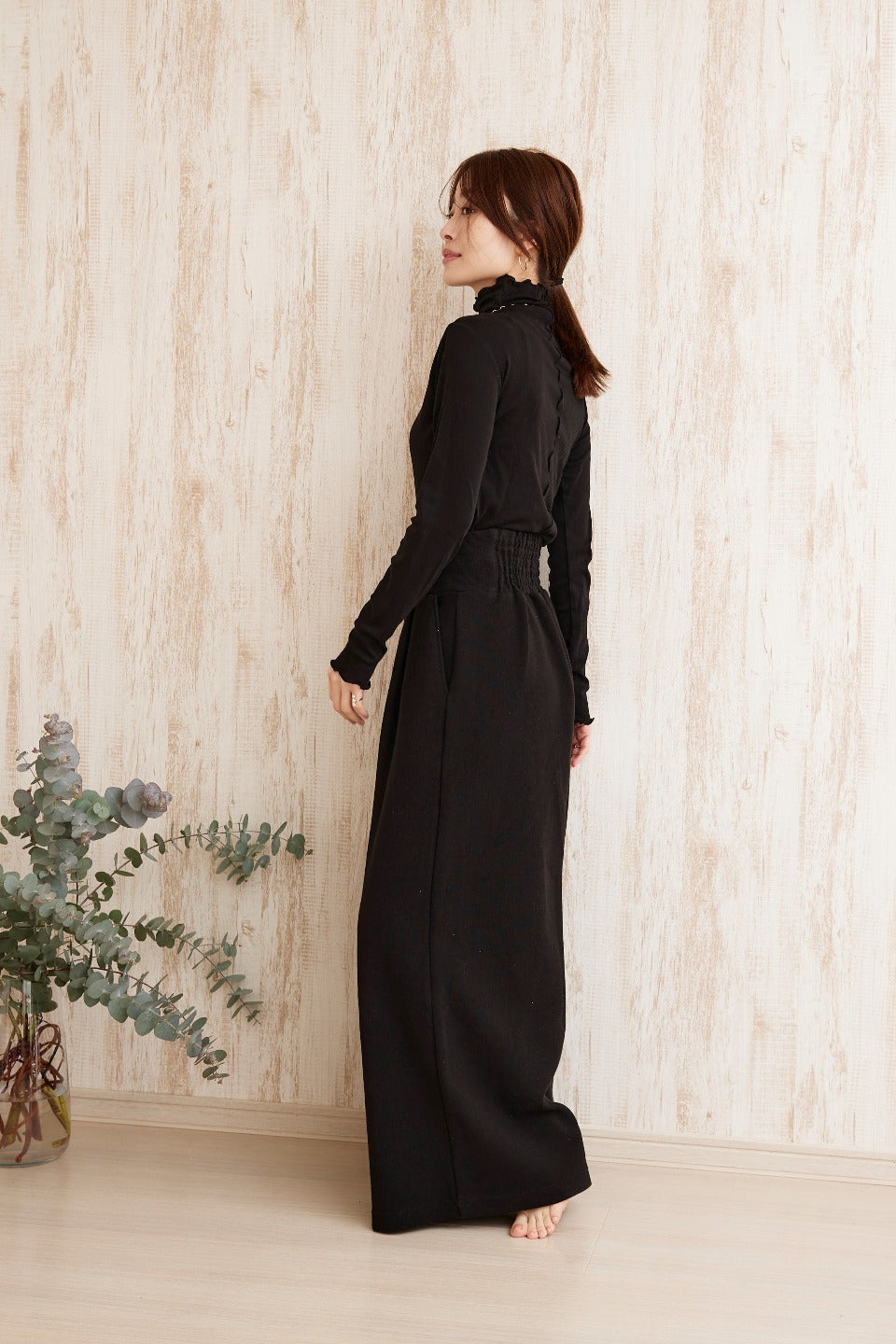 Laced-up High-waistpants