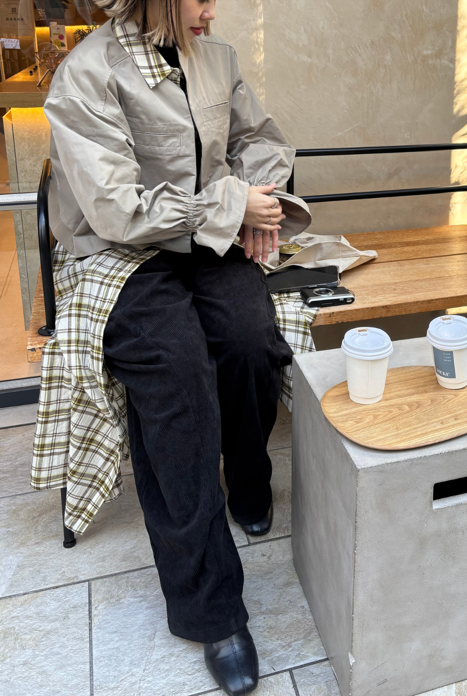 Urban Layered Dress Coat