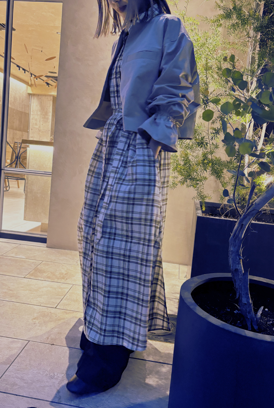 Urban Layered Dress Coat