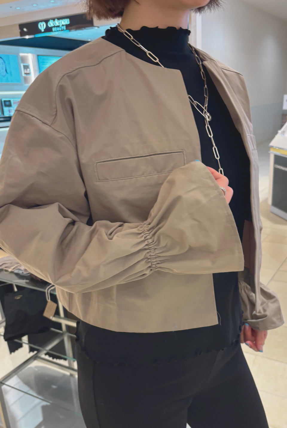 Urban Layered Dress Coat