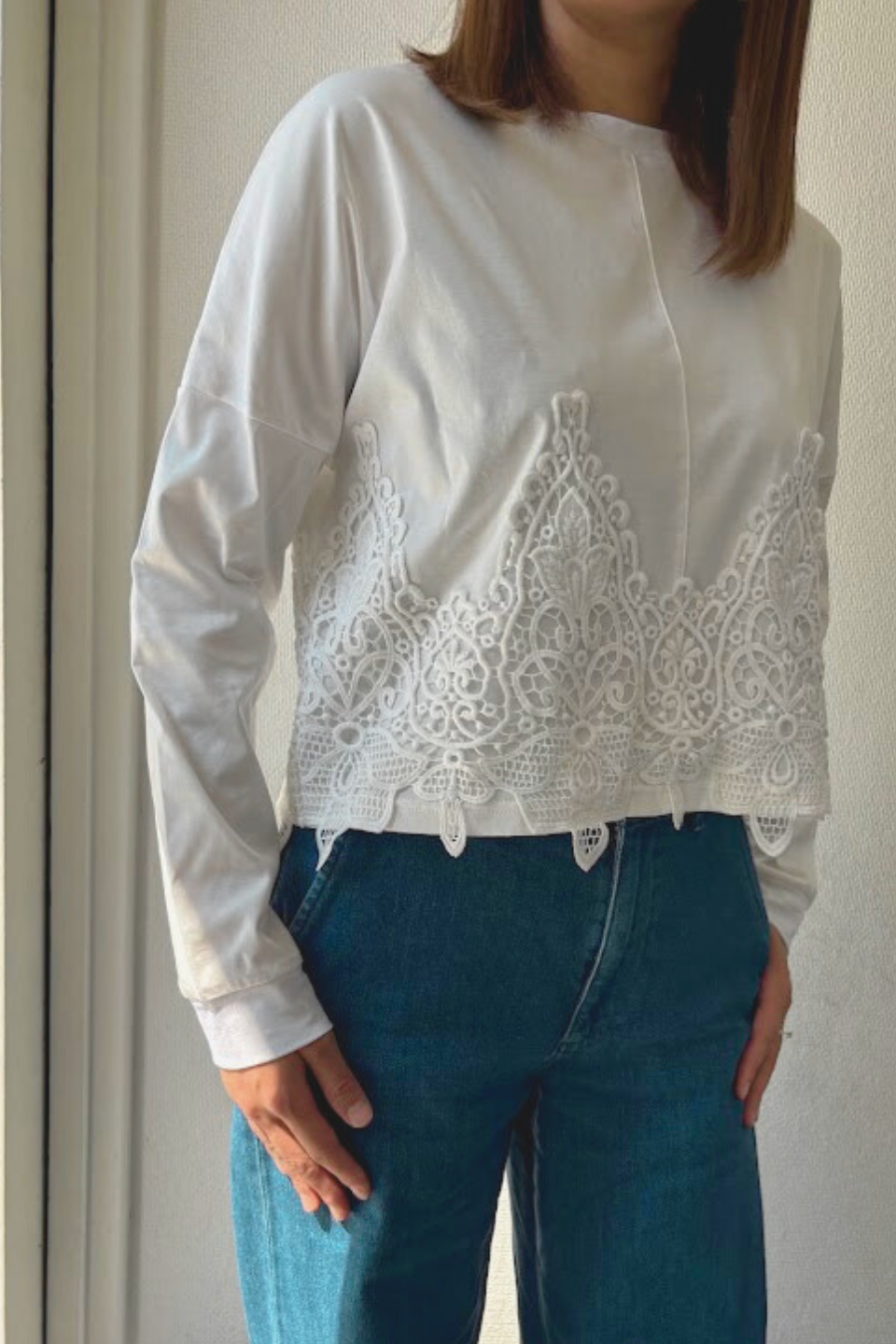 Lace Edge Tops