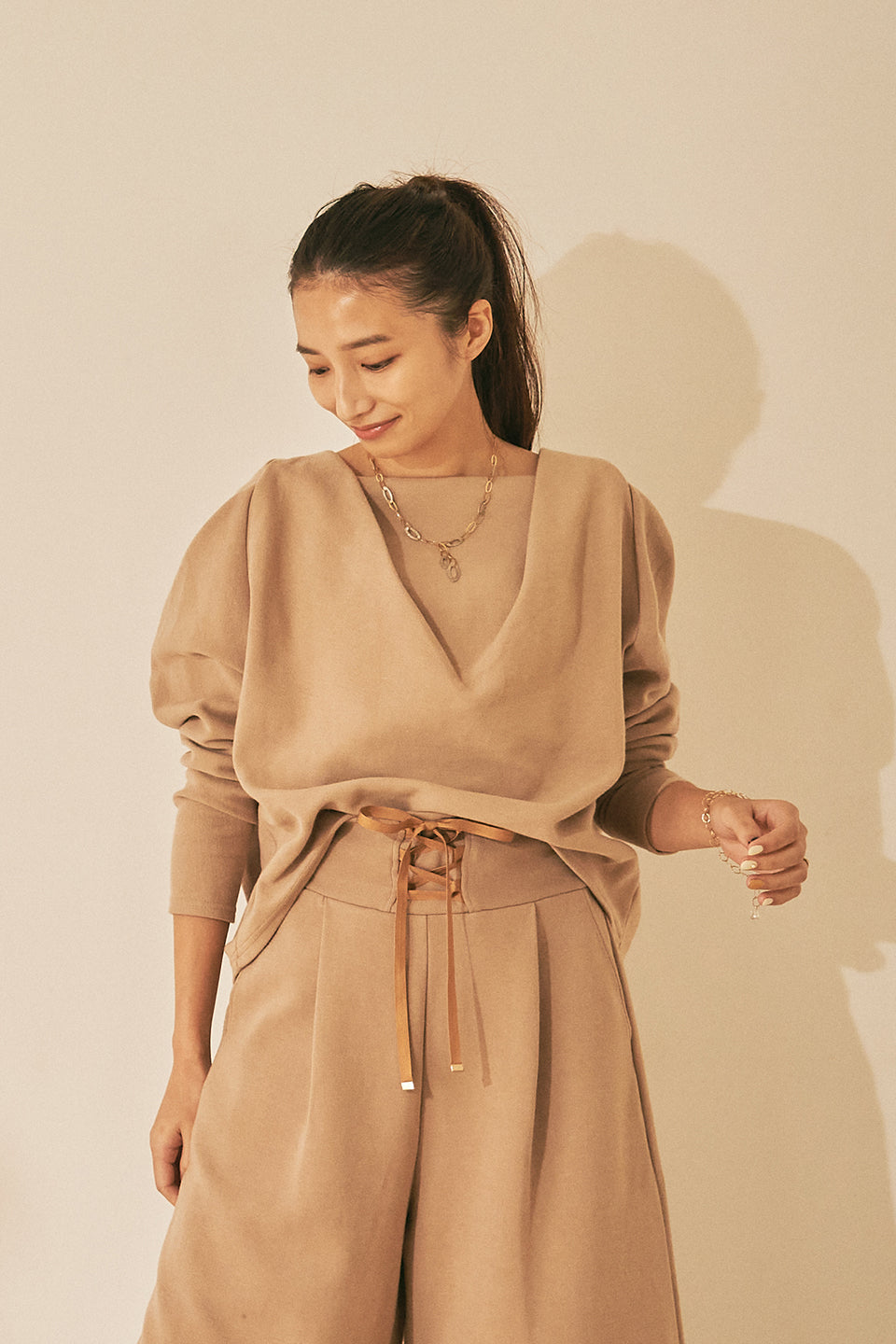 Dolman sleeve soft tops