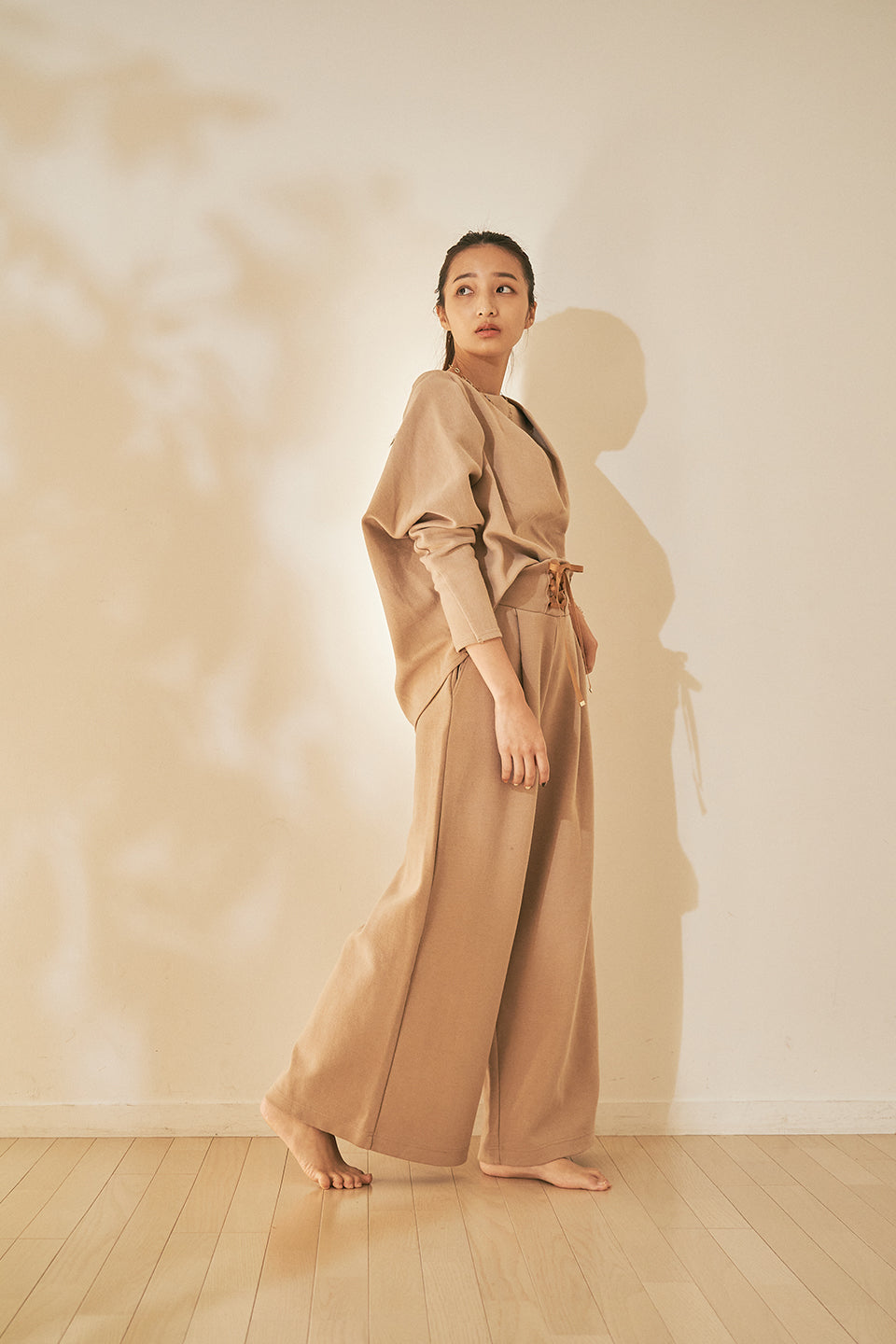 Laced-up High-waistpantsのコピー(test)