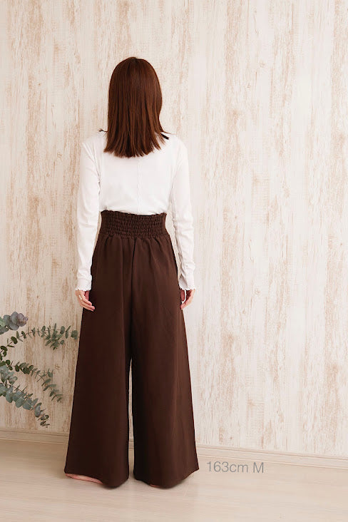 Laced-up High-waistpants
