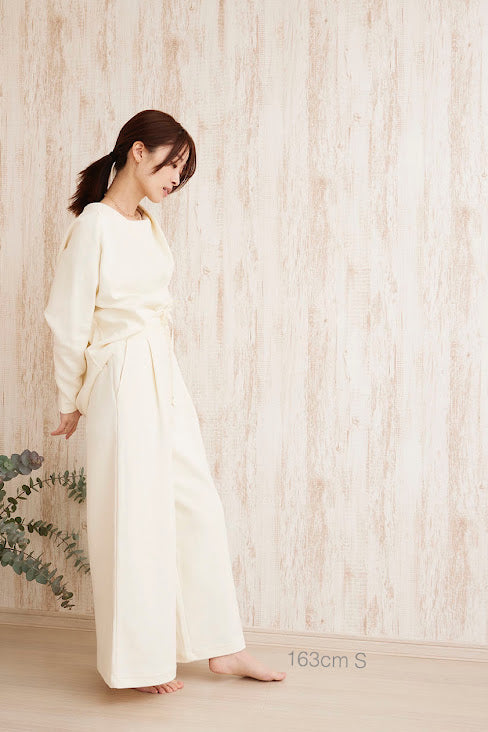 Laced-up High-waistpants