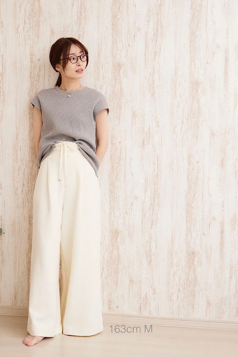 Laced-up High-waistpants