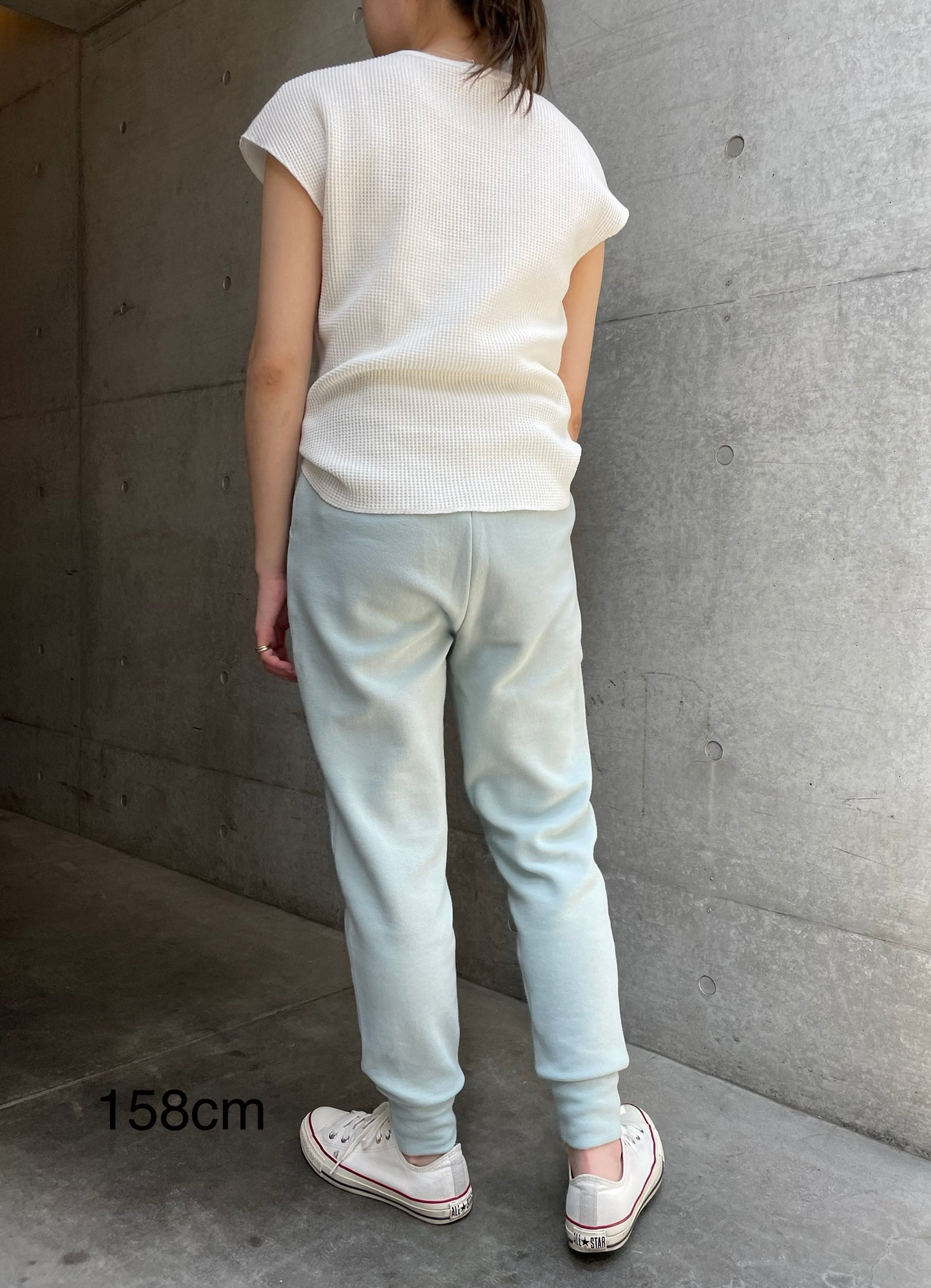 Loose fit high-waist pants