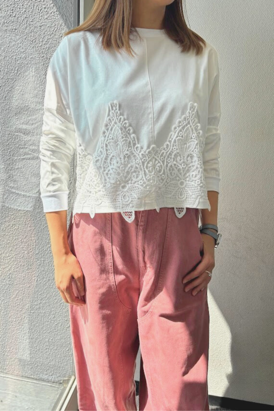 Lace Edge Tops