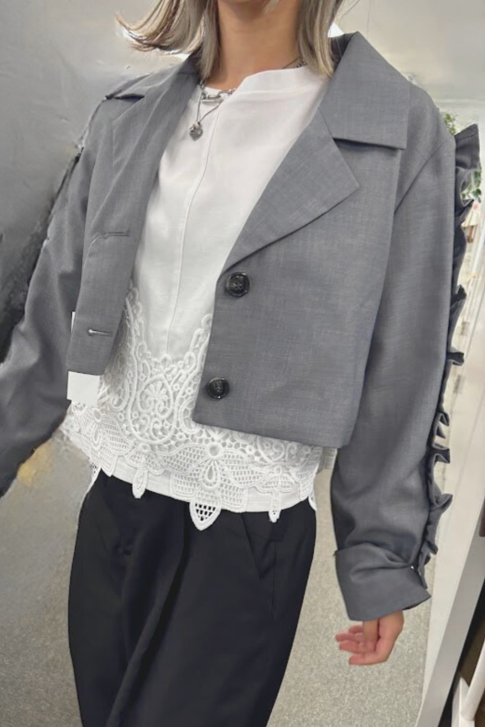 Lace Edge Tops